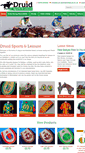 Mobile Screenshot of druid-sportsandleisure.co.uk